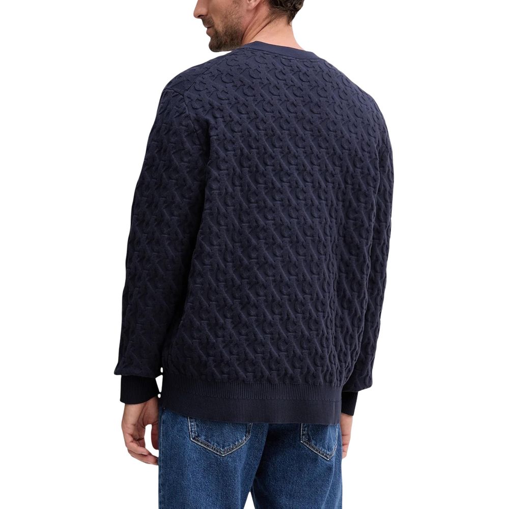 Calvin Klein Jeans Blue Cotton Sweatshirt Calvin Klein Jeans
