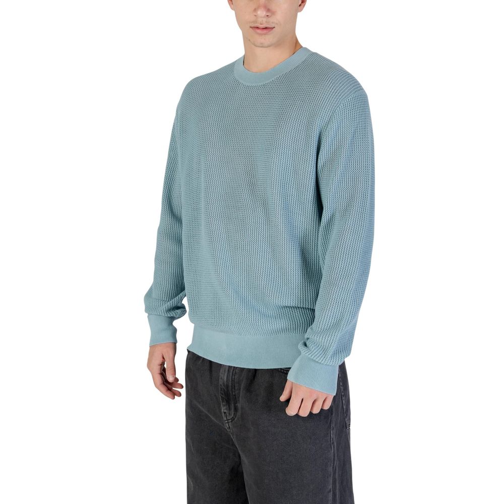 Calvin Klein Jeans Blue Cotton Sweatshirt - Eljoys Fashion 