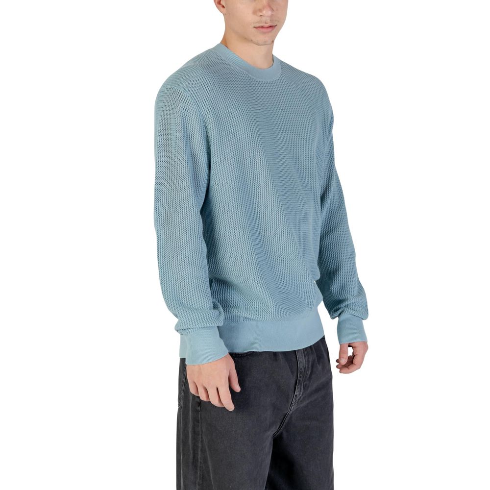 Calvin Klein Jeans Blue Cotton Sweatshirt - Eljoys Fashion 
