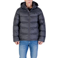 Calvin Klein Jeans Gray Polyamide Coat Calvin Klein Jeans