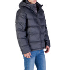 Calvin Klein Jeans Gray Polyamide Coat Calvin Klein Jeans