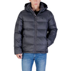 Calvin Klein Jeans Gray Polyamide Coat Calvin Klein Jeans