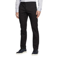 Tommy Hilfiger Black Recycled Cotton Casual Pants Tommy Hilfiger