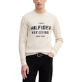Tommy Hilfiger Beige Organic Cotton Sweatshirt Tommy Hilfiger