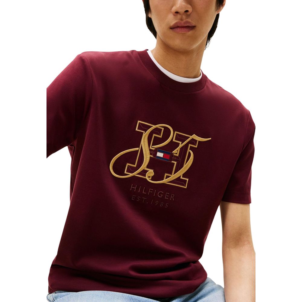 Tommy Hilfiger Bordeaux Cotton Sportswear Tommy Hilfiger