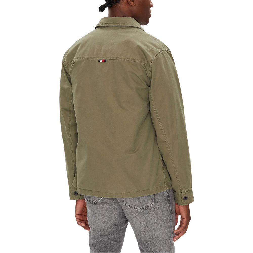 Tommy Hilfiger Bicolor Recycled Cotton Coat Tommy Hilfiger