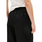 Tommy Hilfiger Black Organic Cotton Casual Pants Tommy Hilfiger