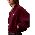 Calvin Klein Jeans Bordeaux Viscose Bomber