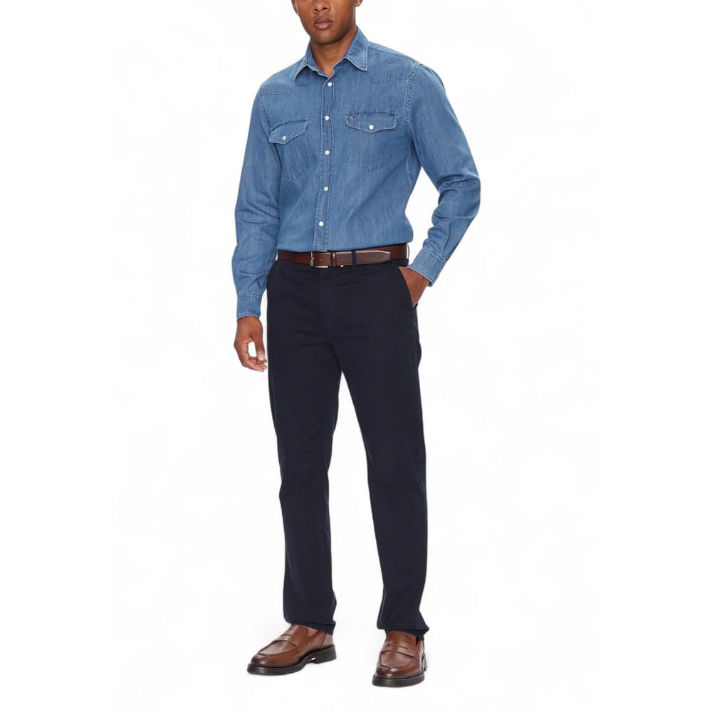 Tommy Hilfiger Light Blue Denim Shirt Tommy Hilfiger