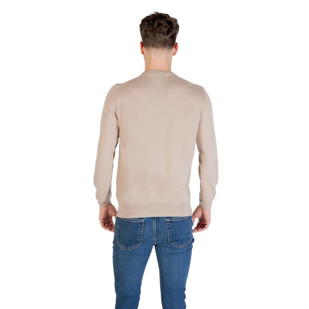 Guess Beige Polyester Sweatshirt Guess