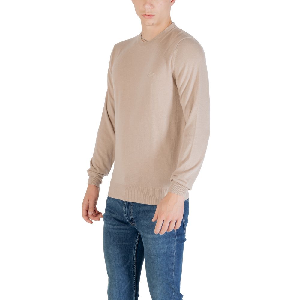 Guess Beige Polyester Sweatshirt Guess