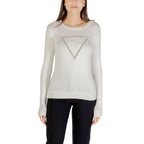 Guess Cream Viscose Sweatshirt Guess