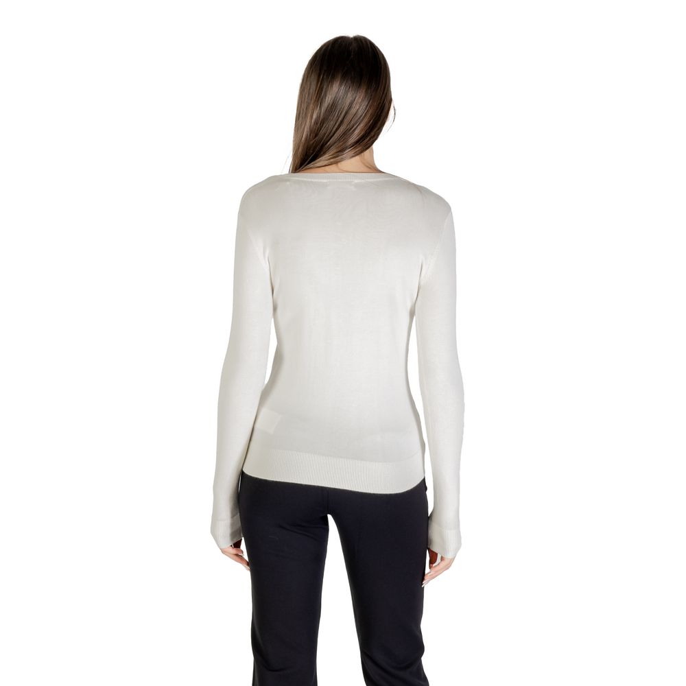 Guess Cream Viscose Sweatshirt Guess