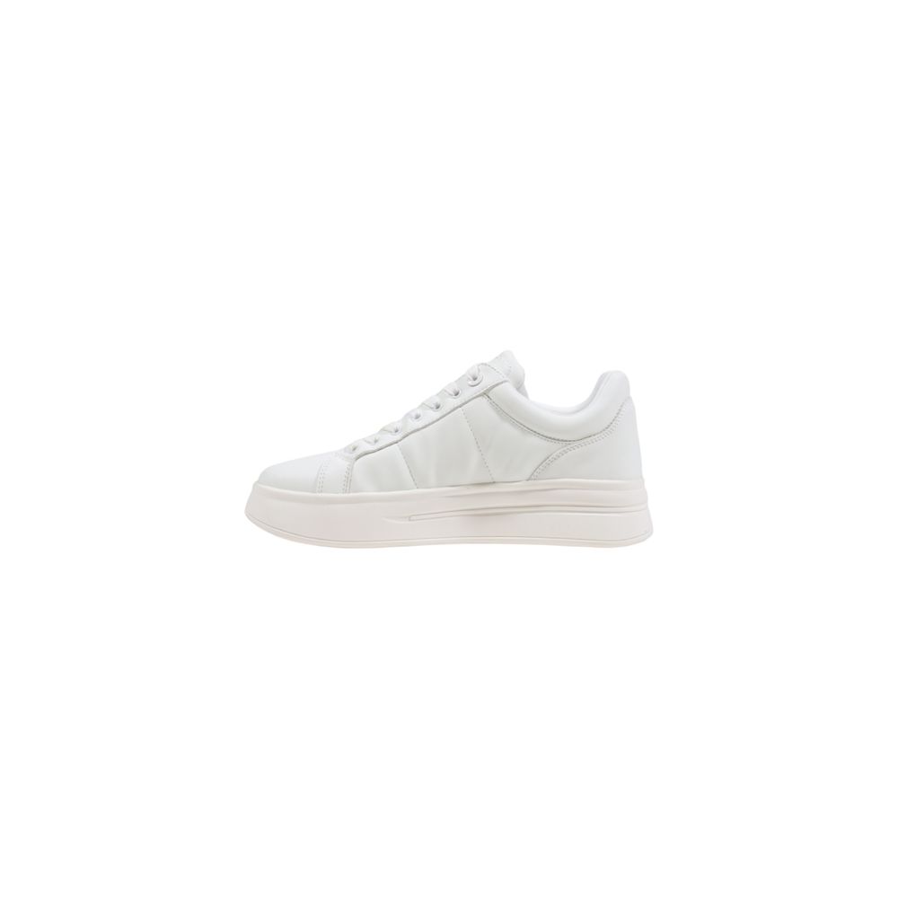 Guess White Polyethylene Platform Sneakers Guess