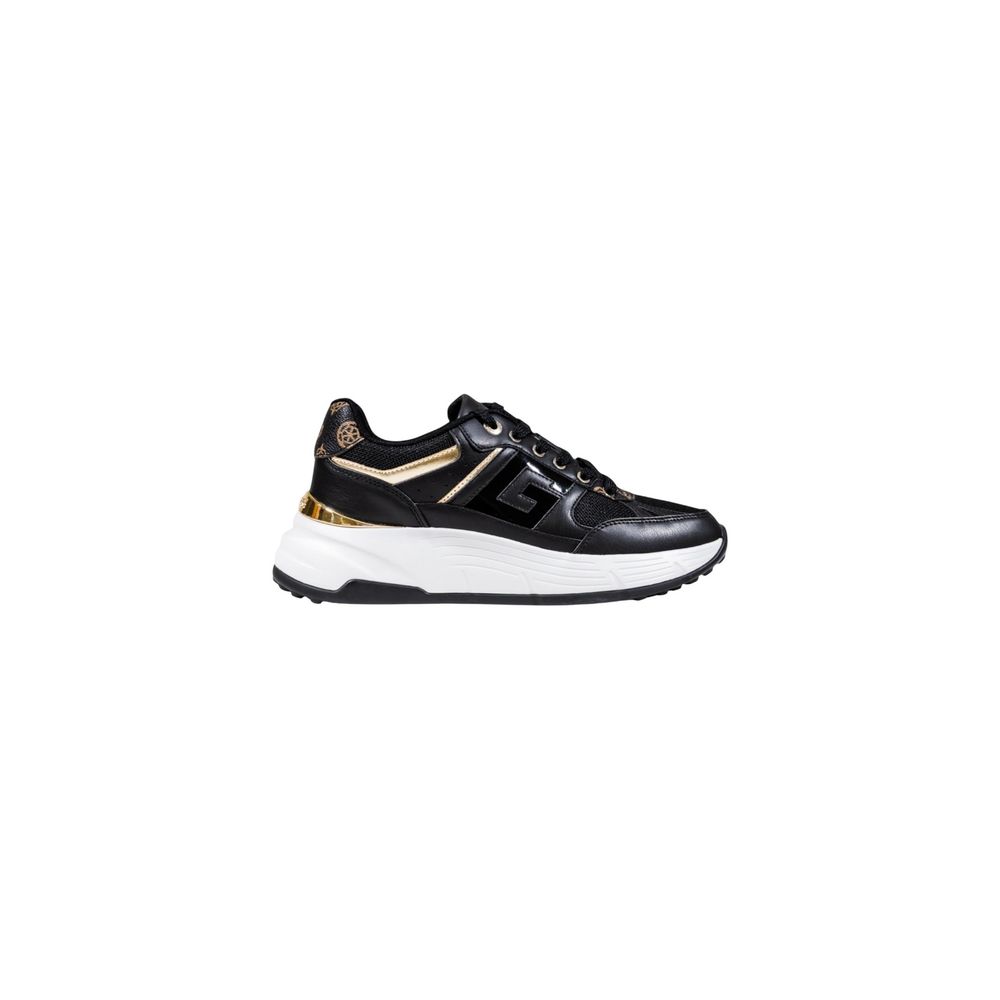 Guess Black Polyethylene Chunky Sneakers Guess