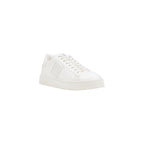 Armani Exchange White Polyester Low Top Sneakers Armani Exchange