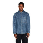 Armani Exchange Blue Denim Shirt Armani Exchange