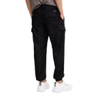 Armani Exchange Black Polyester Casual Pants Armani Exchange