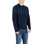 Armani Exchange Black Marabou Sweatshirt Armani Exchange