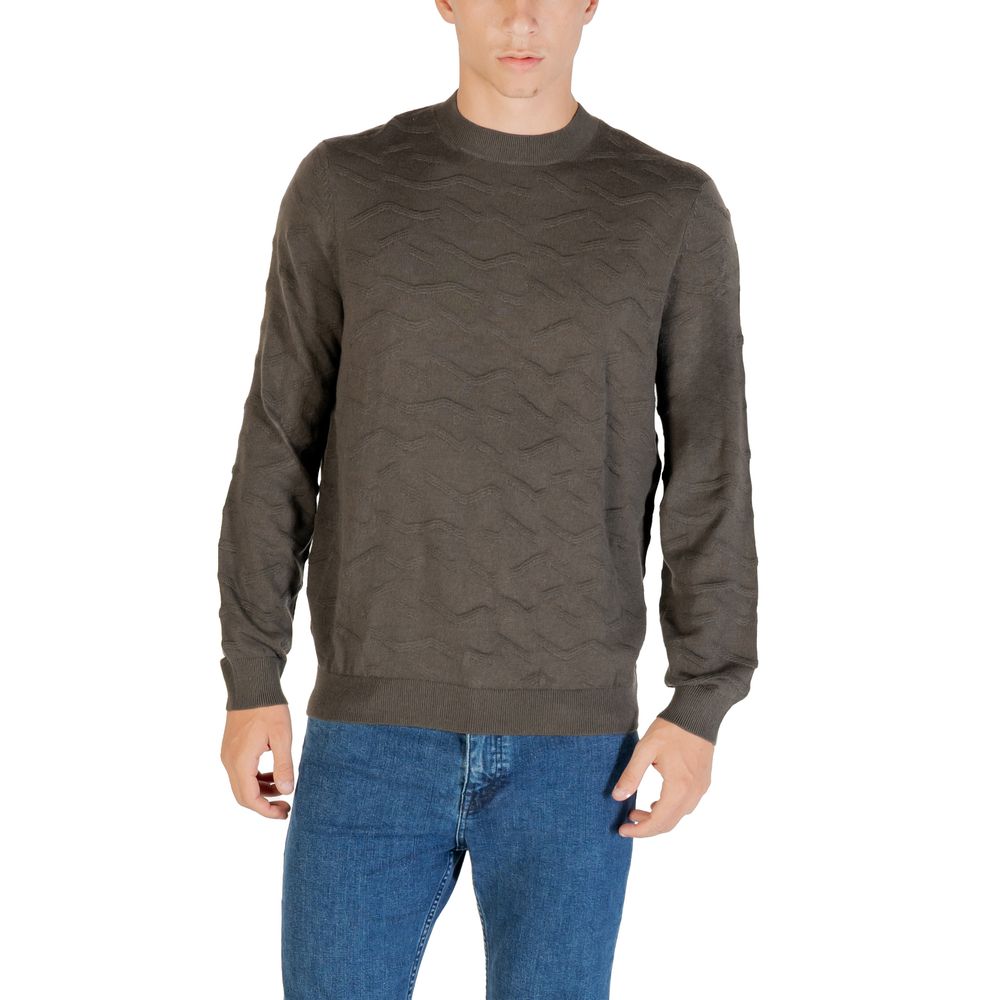 Armani Exchange Green Marabou Sweatshirt Armani Exchange