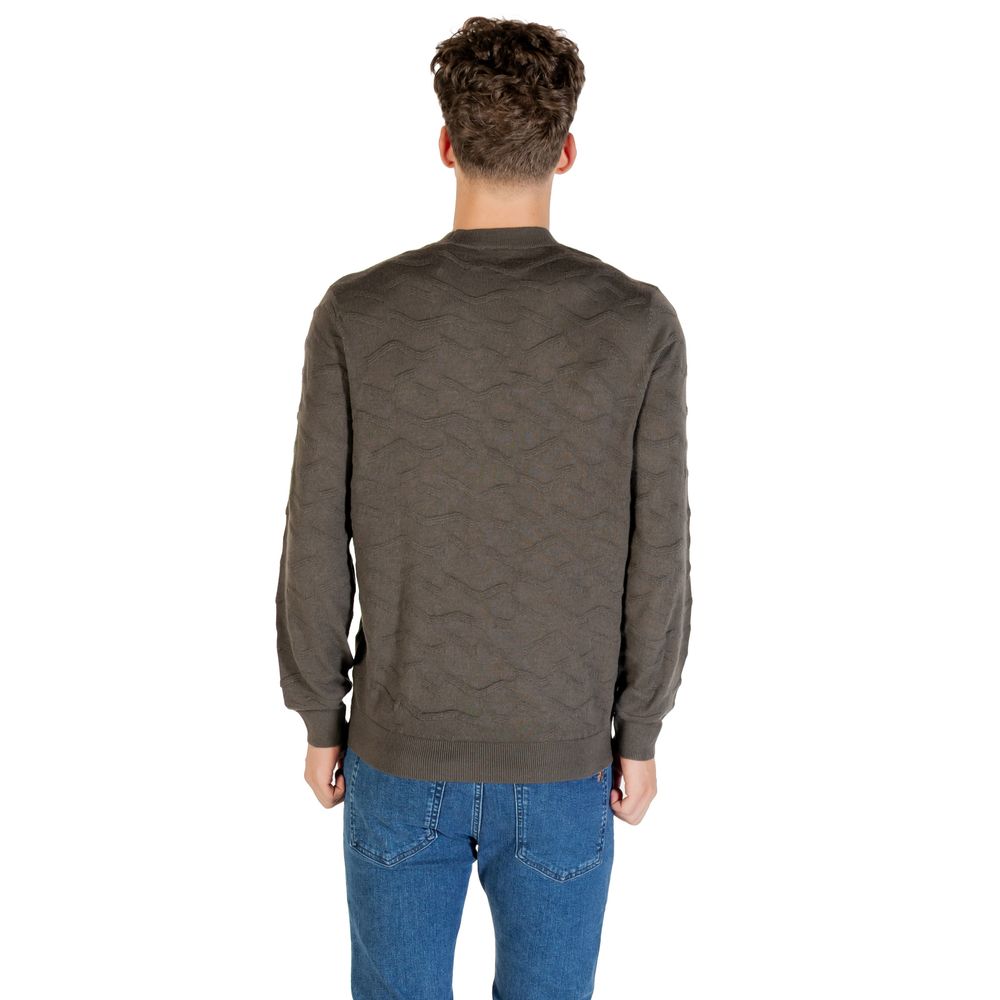Armani Exchange Green Marabou Sweatshirt Armani Exchange