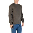 Armani Exchange Green Marabou Sweatshirt Armani Exchange