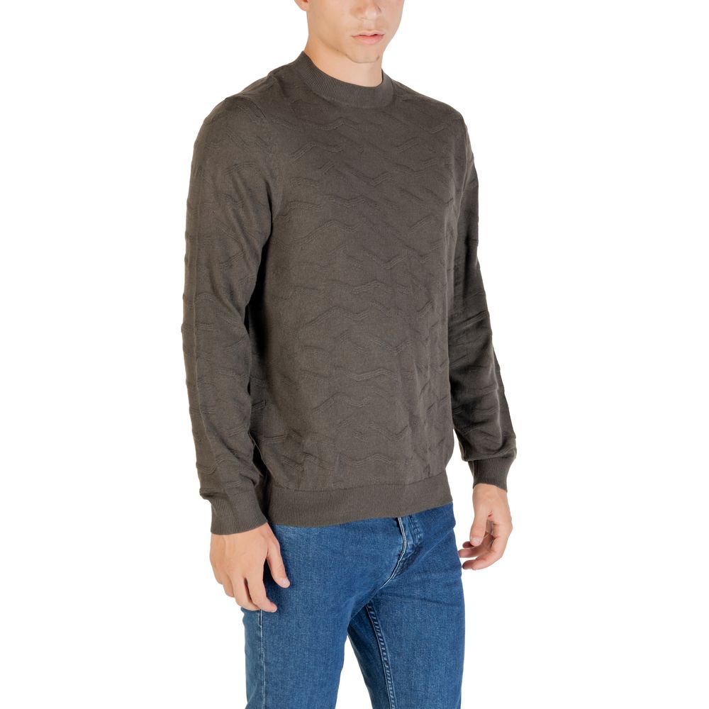 Armani Exchange Green Marabou Sweatshirt Armani Exchange