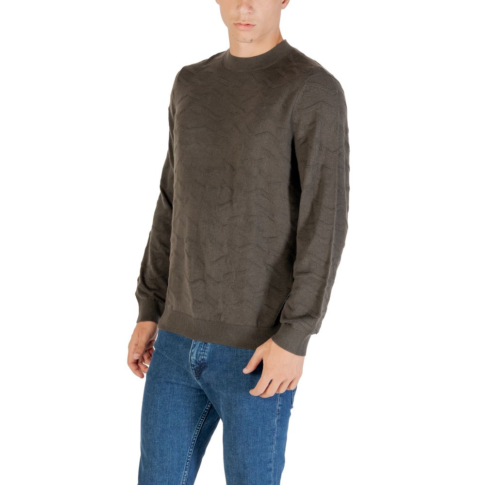 Armani Exchange Green Marabou Sweatshirt Armani Exchange