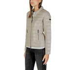 Armani Exchange Beige Polyamide Coat Armani Exchange