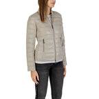 Armani Exchange Beige Polyamide Coat Armani Exchange