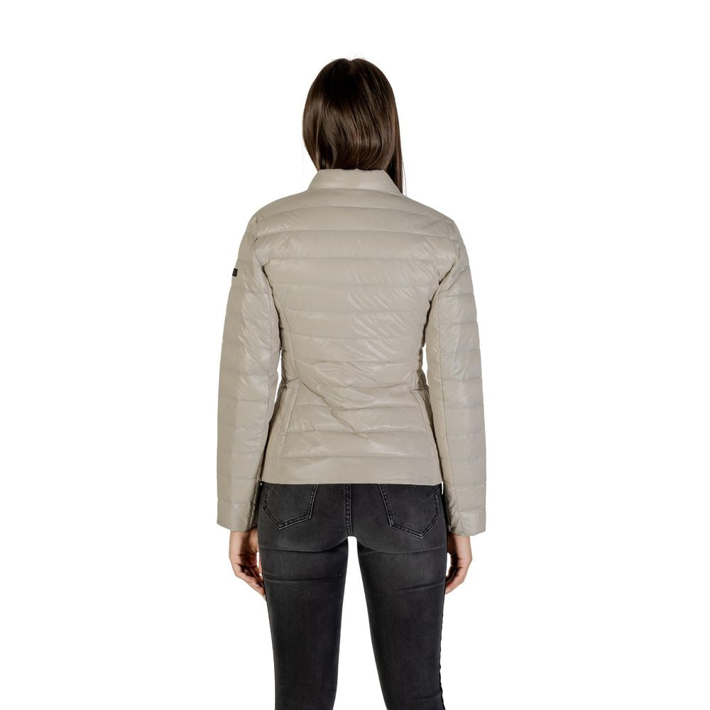 Armani Exchange Beige Polyamide Coat Armani Exchange