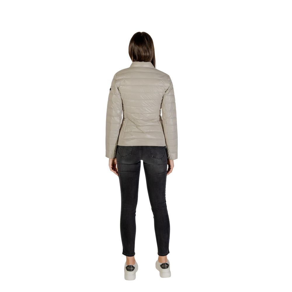 Armani Exchange Beige Polyamide Coat Armani Exchange