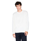 Armani Exchange Cream Viscose Sweatshirt Armani Exchange