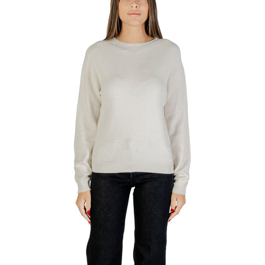 Liu Jo White Viscose Sweatshirt Liu Jo