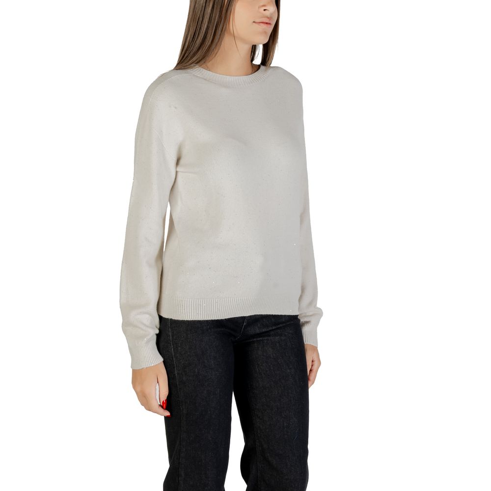 Liu Jo White Viscose Sweatshirt Liu Jo