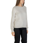 Liu Jo White Viscose Sweatshirt Liu Jo