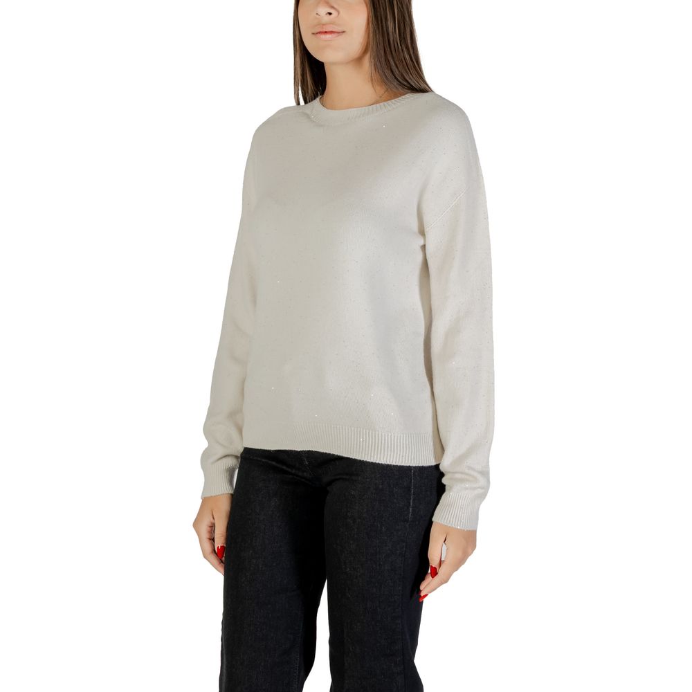 Liu Jo White Viscose Sweatshirt Liu Jo