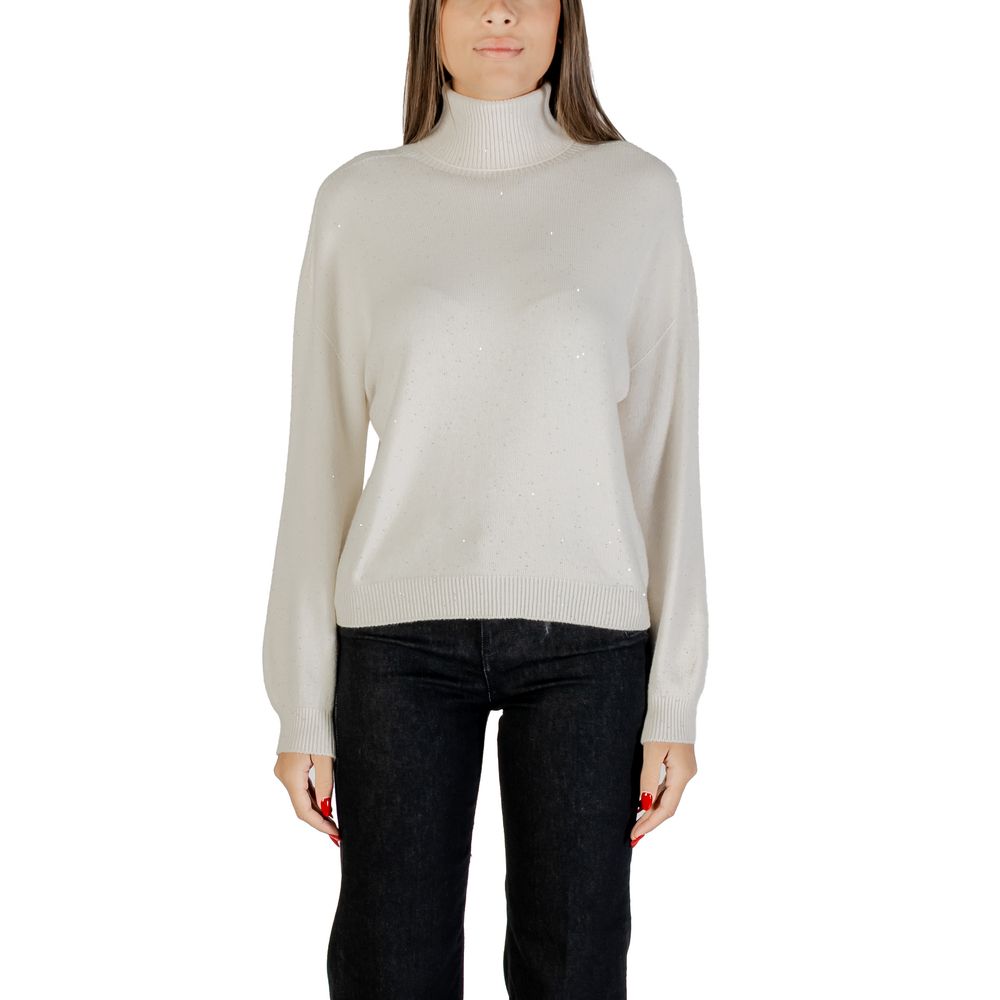 Liu Jo White Viscose Sweatshirt Liu Jo