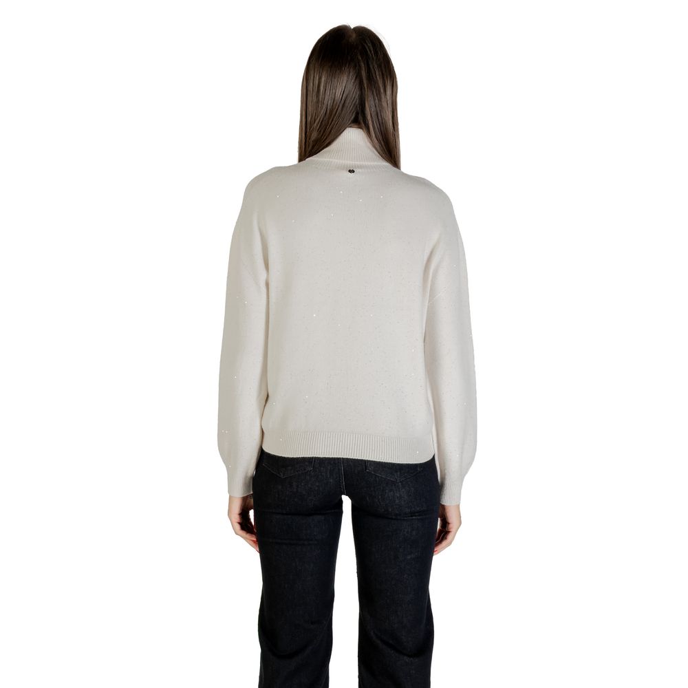 Liu Jo White Viscose Sweatshirt Liu Jo
