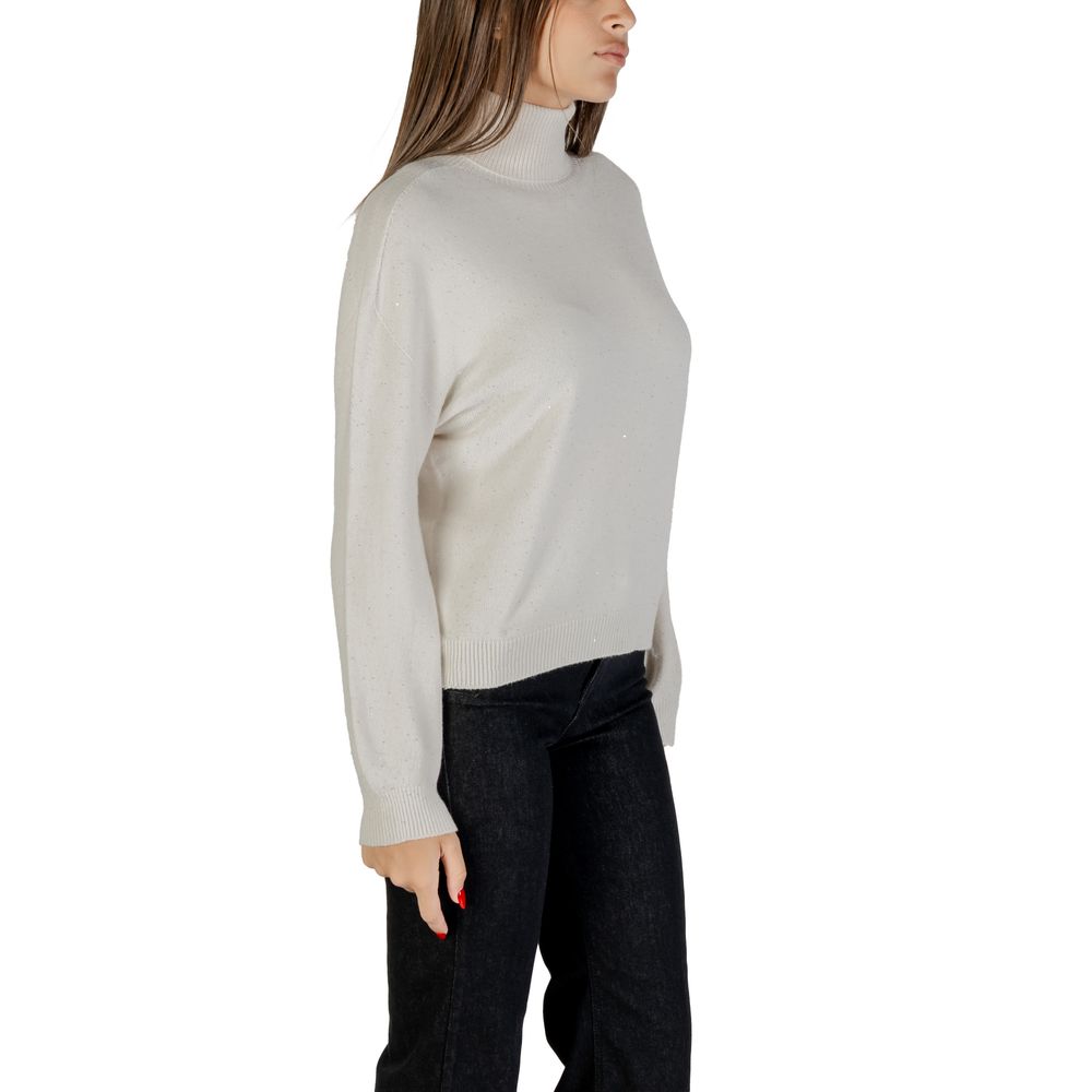 Liu Jo White Viscose Sweatshirt Liu Jo