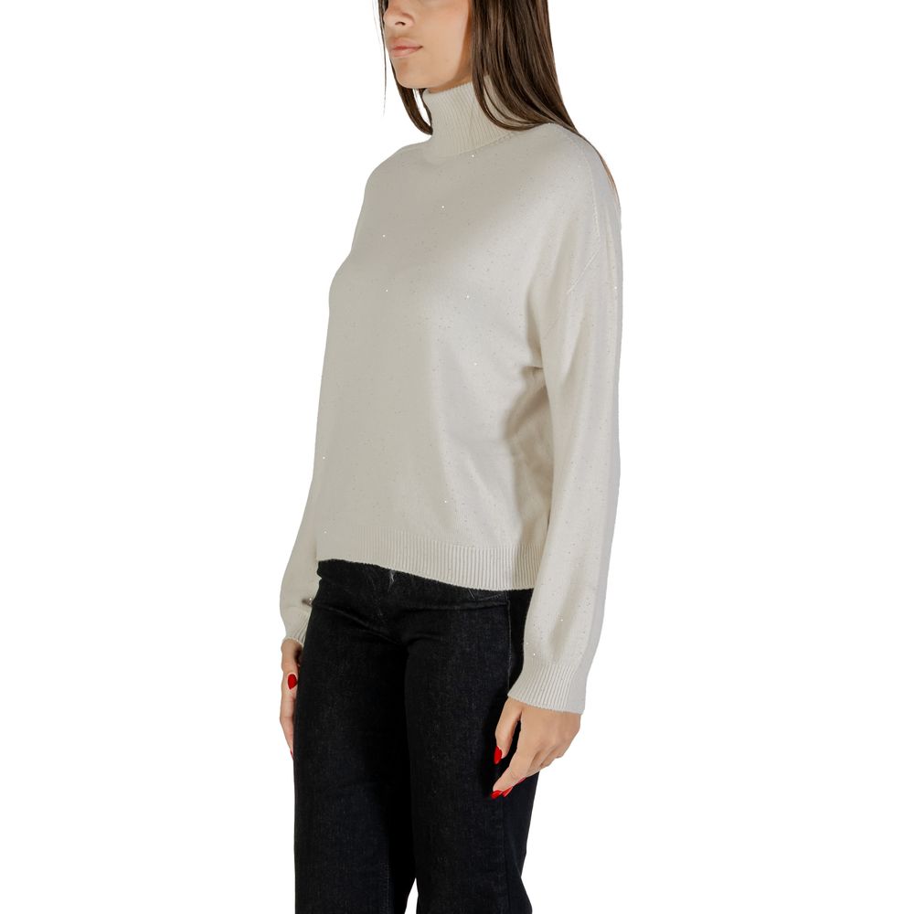 Liu Jo White Viscose Sweatshirt Liu Jo
