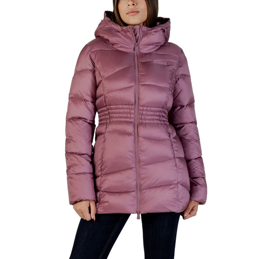 EA7 Emporio Armani Purple Polyamide Bomber EA7 Emporio Armani