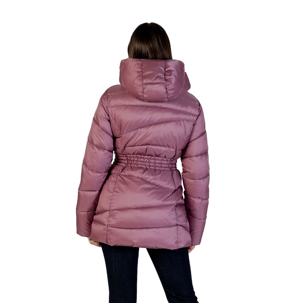 EA7 Emporio Armani Purple Polyamide Bomber EA7 Emporio Armani