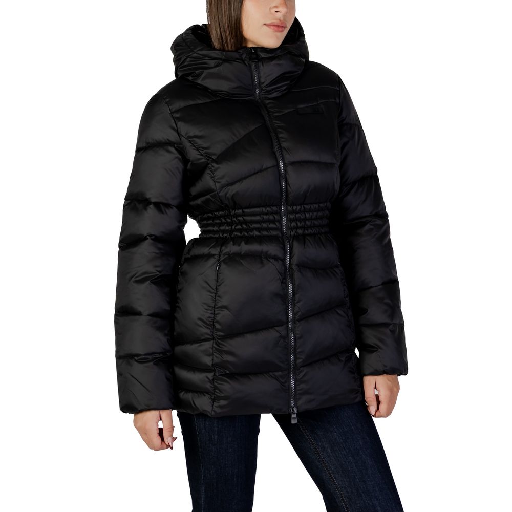 EA7 Emporio Armani Black Polyamide Bomber EA7 Emporio Armani