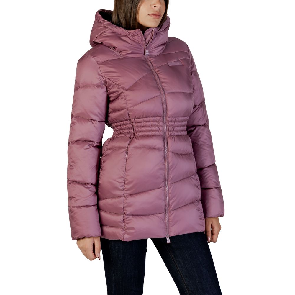 EA7 Emporio Armani Purple Polyamide Bomber EA7 Emporio Armani