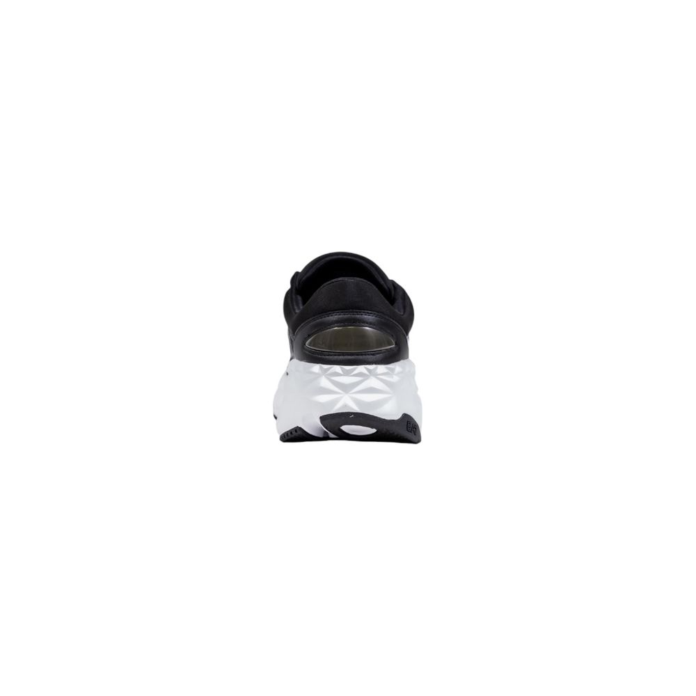EA7 Emporio Armani Black And White Polyester Athletic Sneakers EA7 Emporio Armani