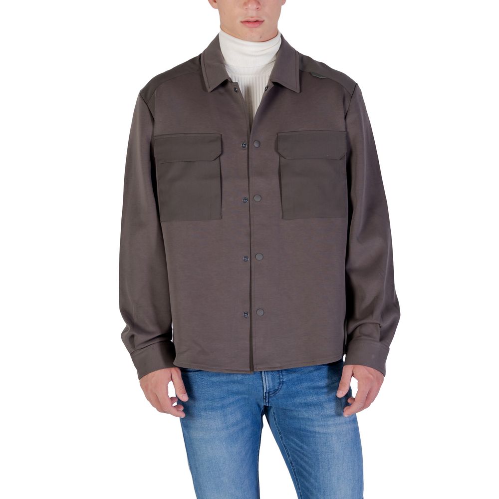 Antony Morato Green Denim Shirt Antony Morato