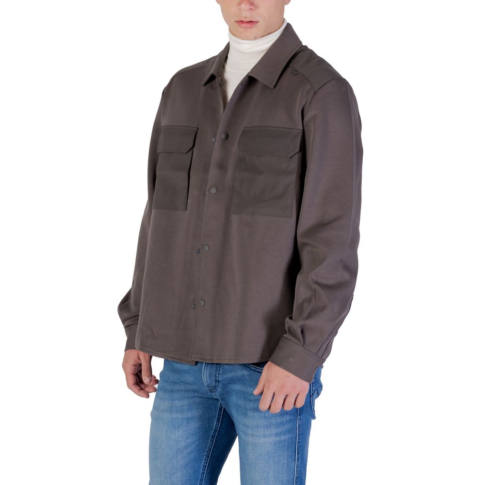 Antony Morato Green Denim Shirt Antony Morato