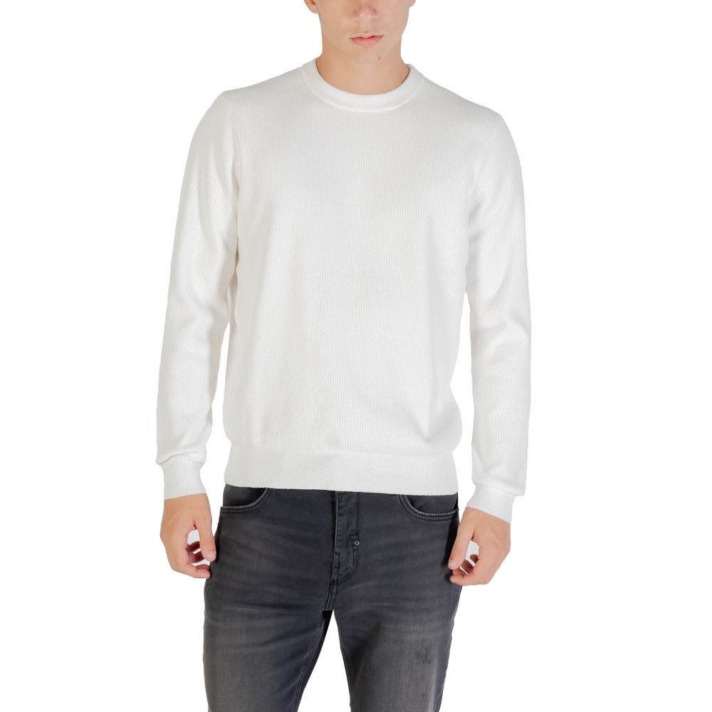 Antony Morato Beige Polyester Sweatshirt Antony Morato
