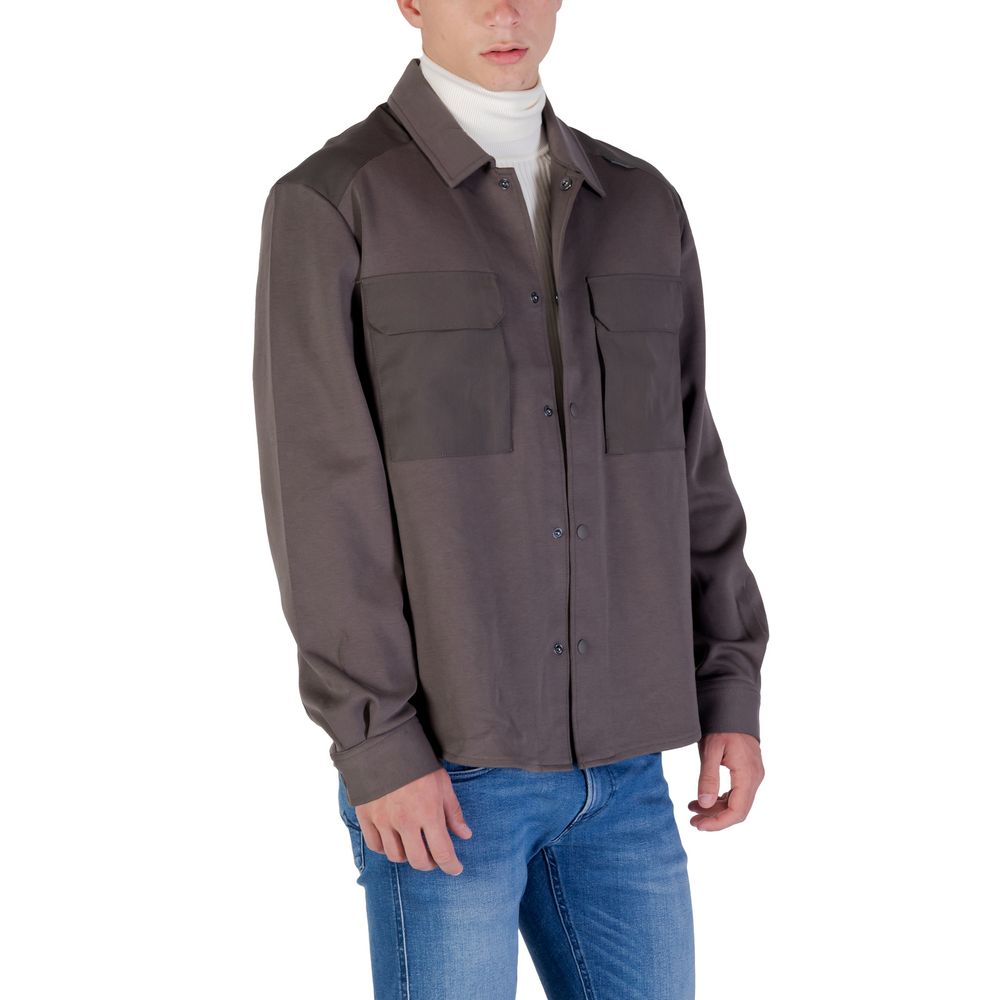 Antony Morato Green Denim Shirt Antony Morato